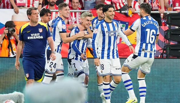 Kral Kupası Real Sociedad'ın
