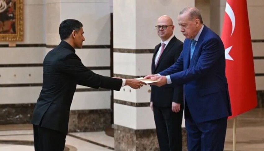 Cumhurbaşkanı Erdoğan, büyükelçilerin güven mektuplarını kabul etti