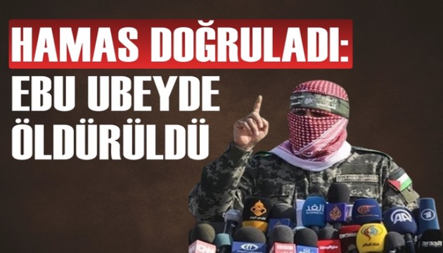 Hamas sözcüsü Ebu Ubeyde öldürüldü