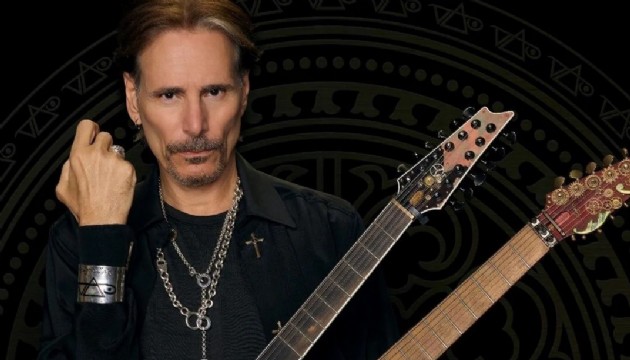 Dünyaca ünlü gitar virtüözü Steve Vai Türkiye'ye geliyor