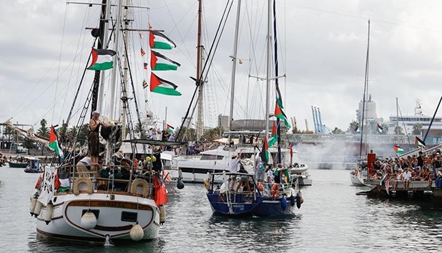 Sumud Filosu Tunus'a gidecek