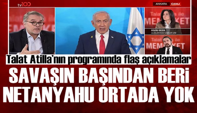 Gülru Gezer, Talat Atilla ile Memleket'e anlattı: Ortada olmayan Netanyahu