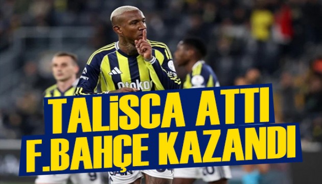 Talisca attı Fenerbahçe rahat kazandı