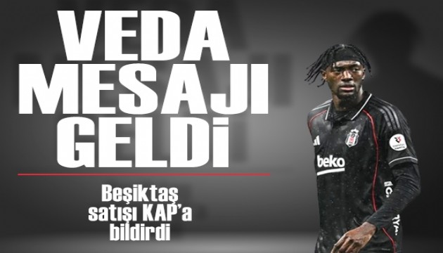 Beşiktaş Tammy Abraham'ı KAP'a bildirdi