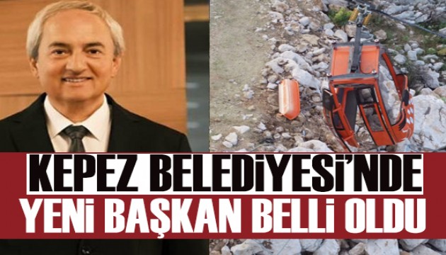 Kepez'in yeni Belediye Başkanı belli oldu