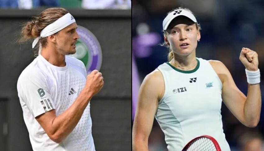 Zverev ve Rybakina çeyrek finalde