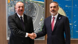 Bakan Fidan, Aliyev ile görüştü
