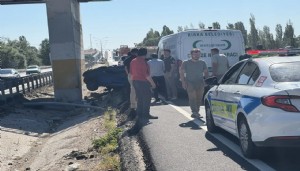 Otomobildeki  çift ve bebekleri öldü