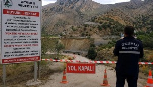 Heyelan alarmı! Vatandaşlara tahliye uyarısı