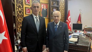 Hacıosmanoğlu'ndan Bahçeli'ye ziyaret