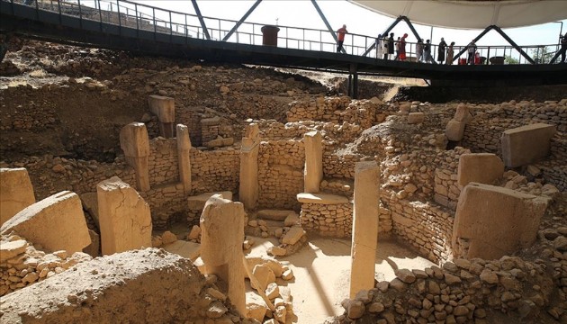 Ara tatilde Göbeklitepe'yi  günde 5 bin kişi ziyaret etti