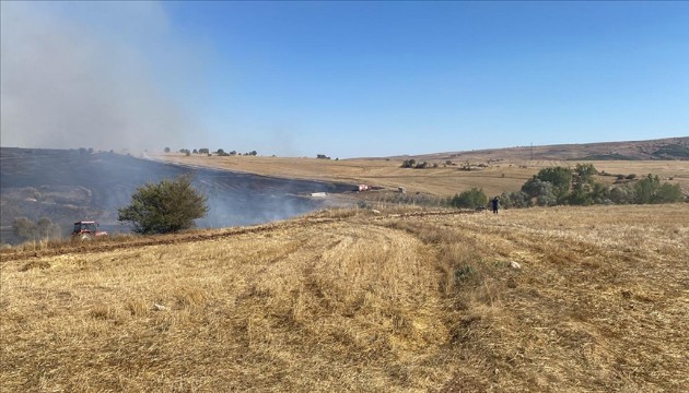 Çorum'da yangın!