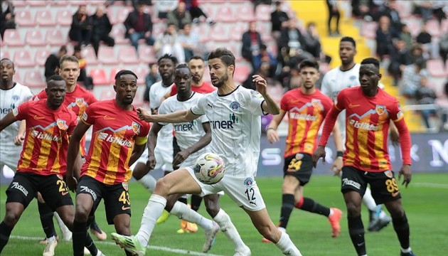 Kayseri'de gol sesi çıkmadı!