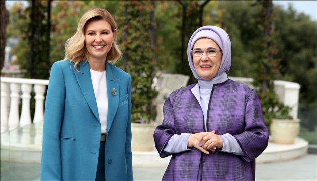 Zelenska'dan Emine Erdoğan'a teşekkür paylaşımı