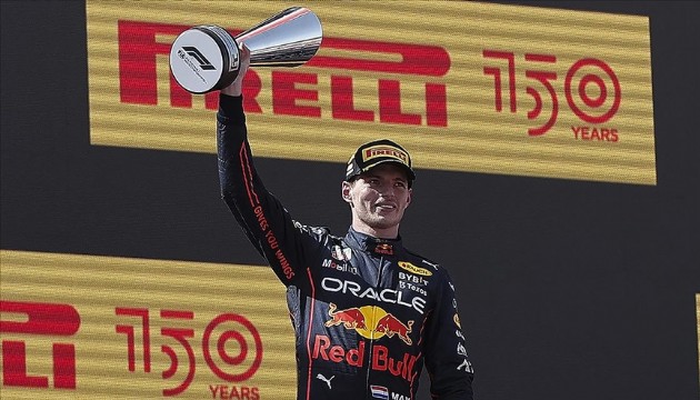 İspanya'da kazanan Max Verstappen