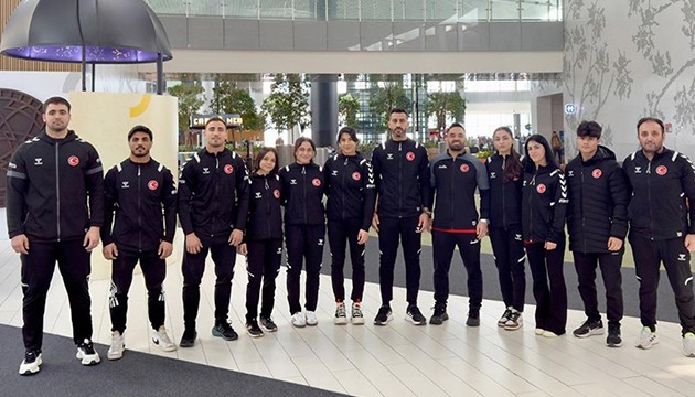 Milli sporcular Tiflis'te