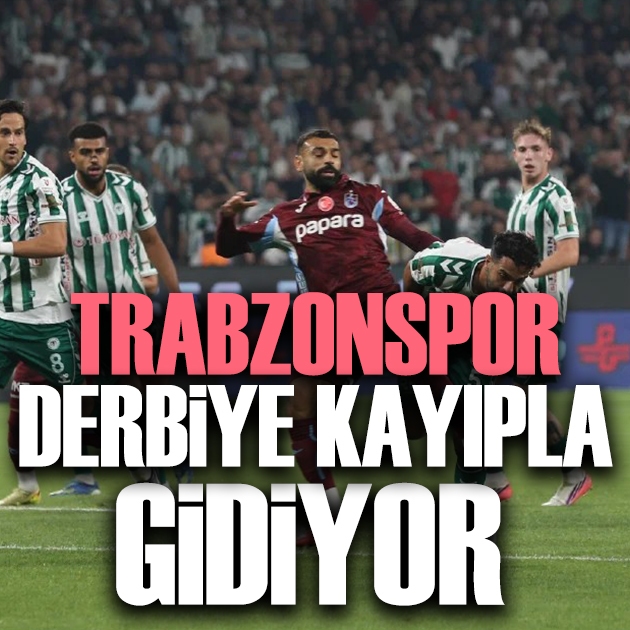 Trabzonspor derbiye kayıpla gidiyor: Konyaspor ilk 3 puanını aldı