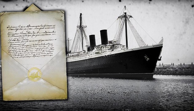 Titanik'te yazılan mektup açık arttırmayla alıcı buldu