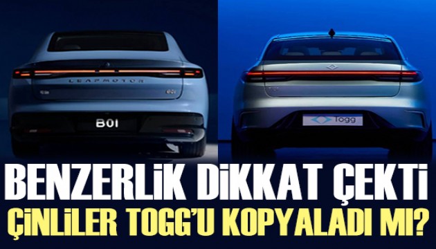 Çinliler Togg'un yeni modelini piyasaya çıkmadan kopyaladı mı?