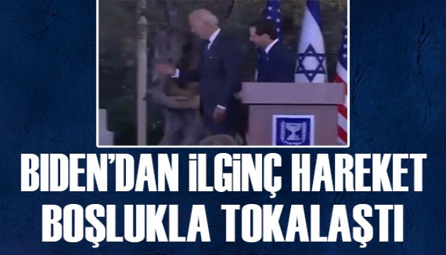 Biden'dan ilginç hareket! Yine viral oldu