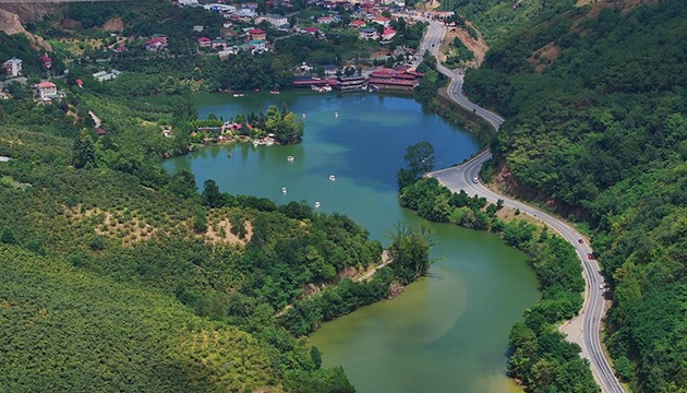 Sera Gölü'ne yoğun ilgi