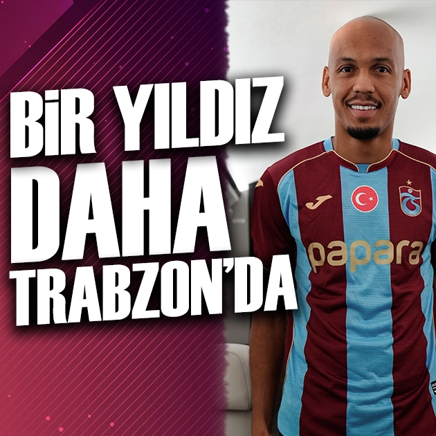 Bir yıldız futbolcu daha Trabzon'da