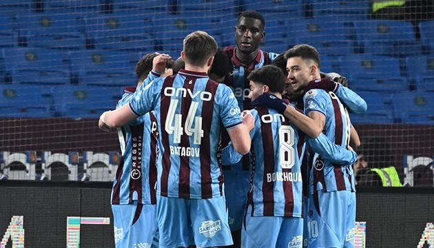 Trabzonspor 5'te 5 peşinde