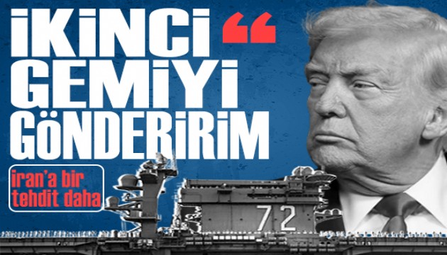 Trump'tan İran'a yine tehdit