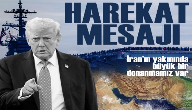 Donald Trump'tan İran'a harekat mesajı: 
