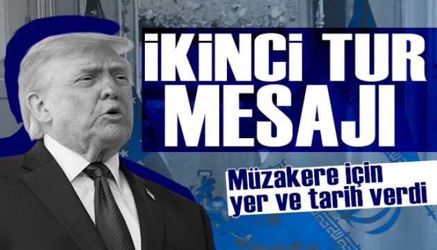 Trump'tan İran ile müzakerelerde 