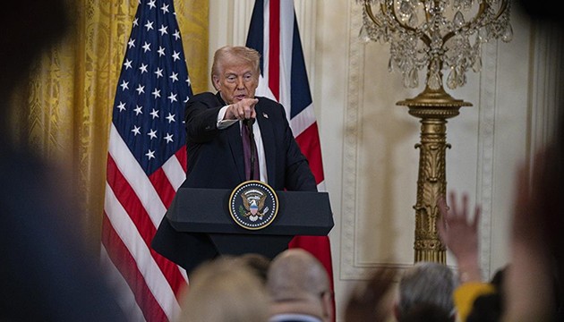 Trump'tan muhabirin sorusuna cevap: Bu kadar yeter!