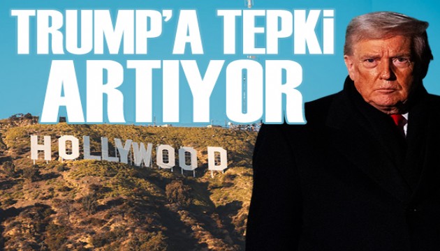 Hollywood'dan Trump'a tepki