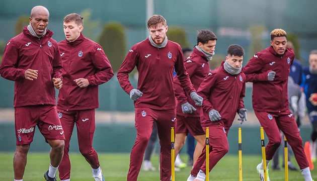 Trabzonspor, Galatasaray maçına hazırlanıyor