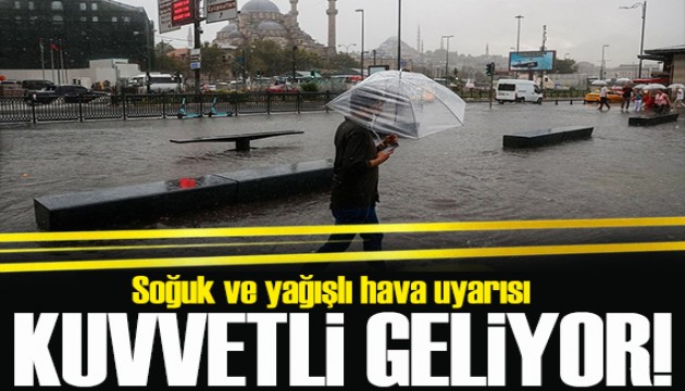 Soğuk ve yağışlı hava geliyor: Sıcaklıklar 20 derecenin altında hissedilecek