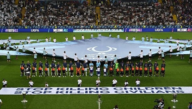 UEFA 'katil' İsrail diyemedi