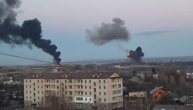 Rusya saldırılarına devam ediyor! Kiev'de patlama sesleri