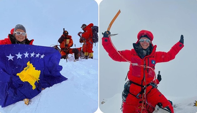 Kosovalı dağcı tarihe geçti