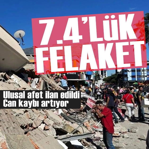 Kolombiya'da 7.4'lük felaket: Ulusal afet ilan edildi, ölü sayısı artıyor