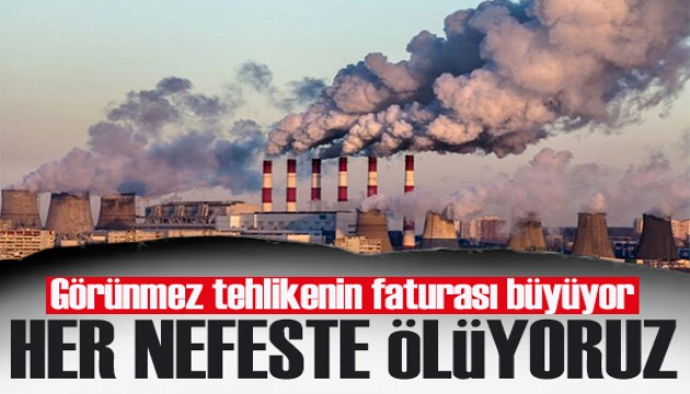 Hava kirliliğinden Türkiye'de iki yılda 127 bin kişi öldü
