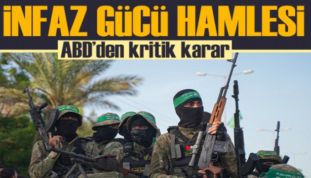 ABD'den  kritik hamle: Barış gücü Hamas'ı silahsızlandırmak için Gazze'ye gidecek
