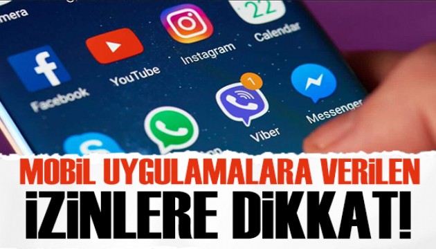 Mobil uygulama izinleri güvenliği riske atıyor
