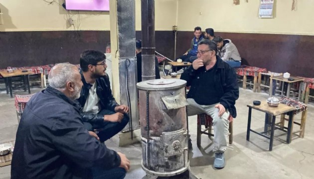 Temmuz ayında soba yakıyorlar