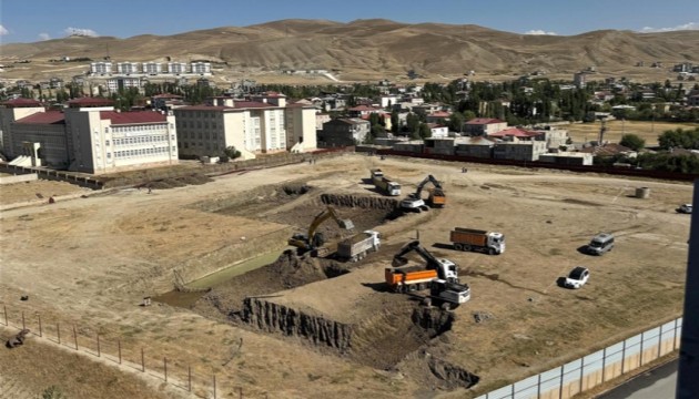 Van'da şehir hastanesi için çalışmalar başladı