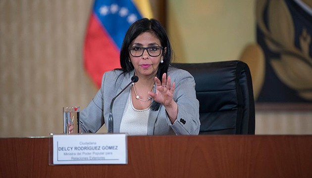 Venezuela'dan ABD'ye tepki