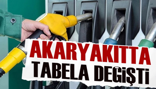 Akaryakıtta tabela değişti! İşte güncel fiyatlar...