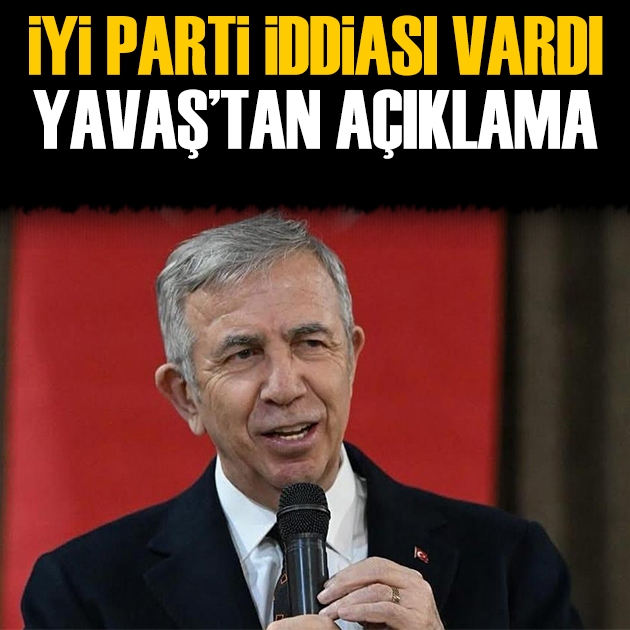 İYİ Parti'ye geçeceği iddiası gündeme gelmişti: ABB Başkanı Mansur Yavaş'tan flaş açıklama
