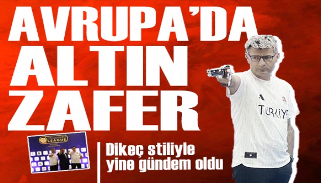 Türk atıcılardan Avrupa'da altın zafer
