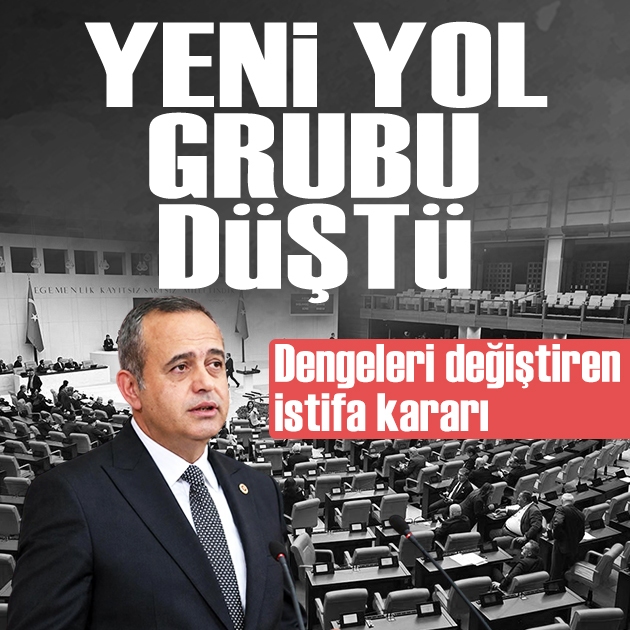 Yeni Yol Partisi'nin Meclis grubu düştü