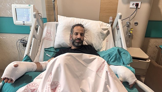 Elektrik akımına kapıldı: Şans eseri hayatta kaldı