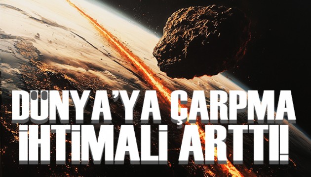 YR4 asteroidinin Dünya'ya çarpma ihtimali yükseldi!